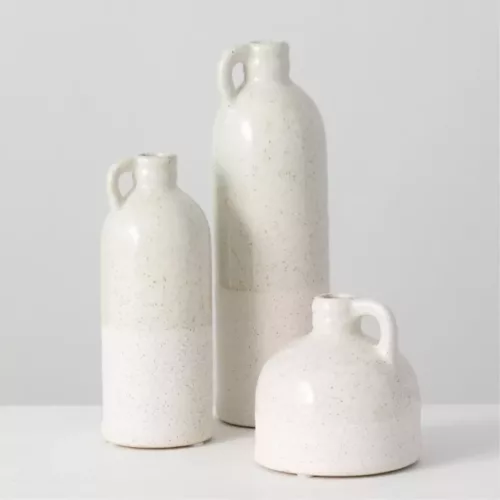 Set of 3 bottle vase